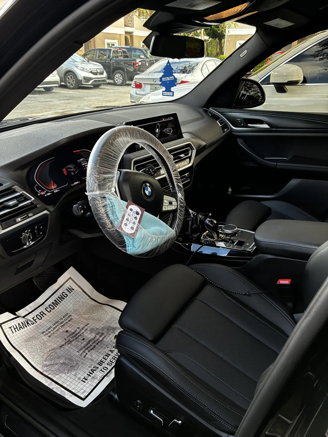 Interior detailing result