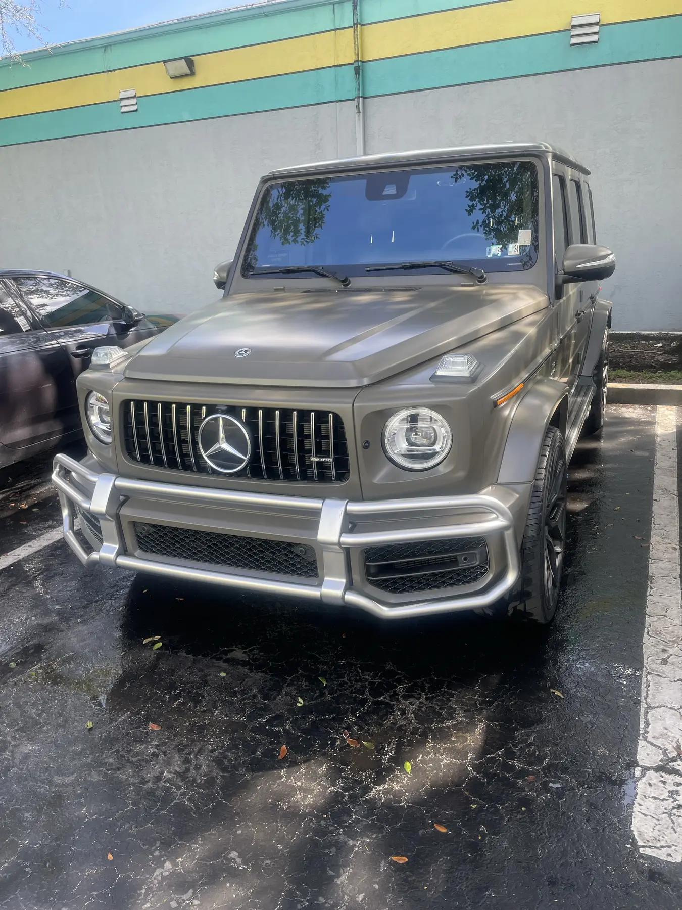 Clean vehicle finish